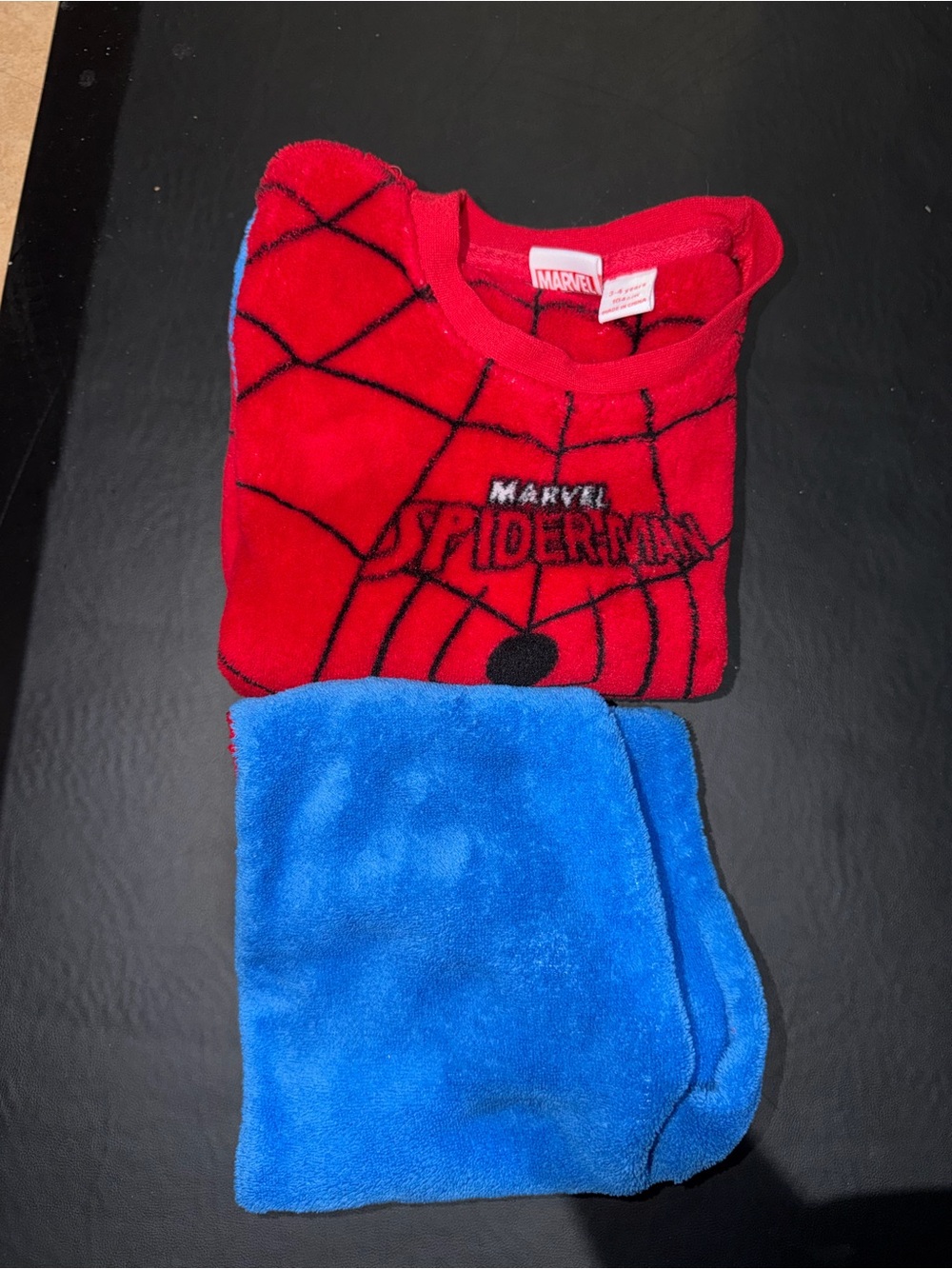 Marvel Spiderman Pajama Set full fleece